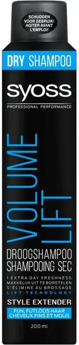 SYOSS Volume Lift Droogshampoo 200ml - afbeelding 6 van 6