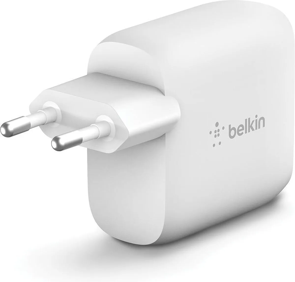 Belkin WCE001vf1MWH Dual USB Oplader 24W - Wit