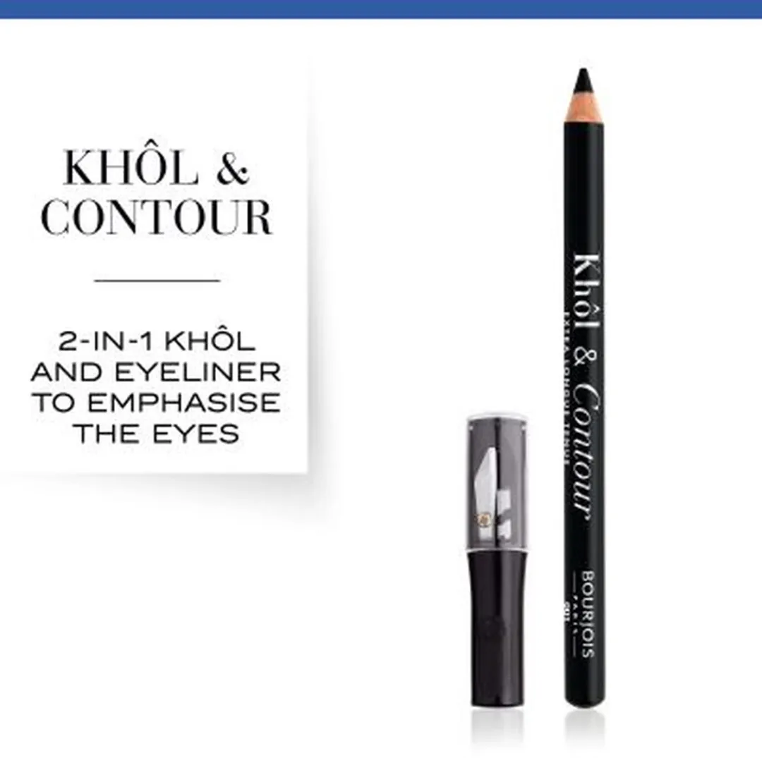 Bourjois Eye Liner Khol Oogpotlood 001 Black - 3ml