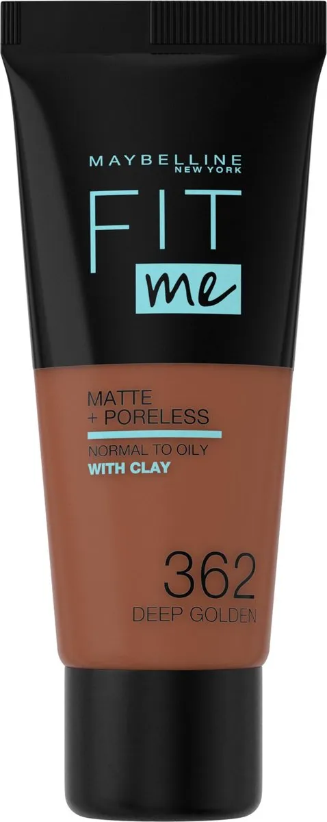 Maybelline Fit Me Matte + Poreless Foundation 362 Deep Golden