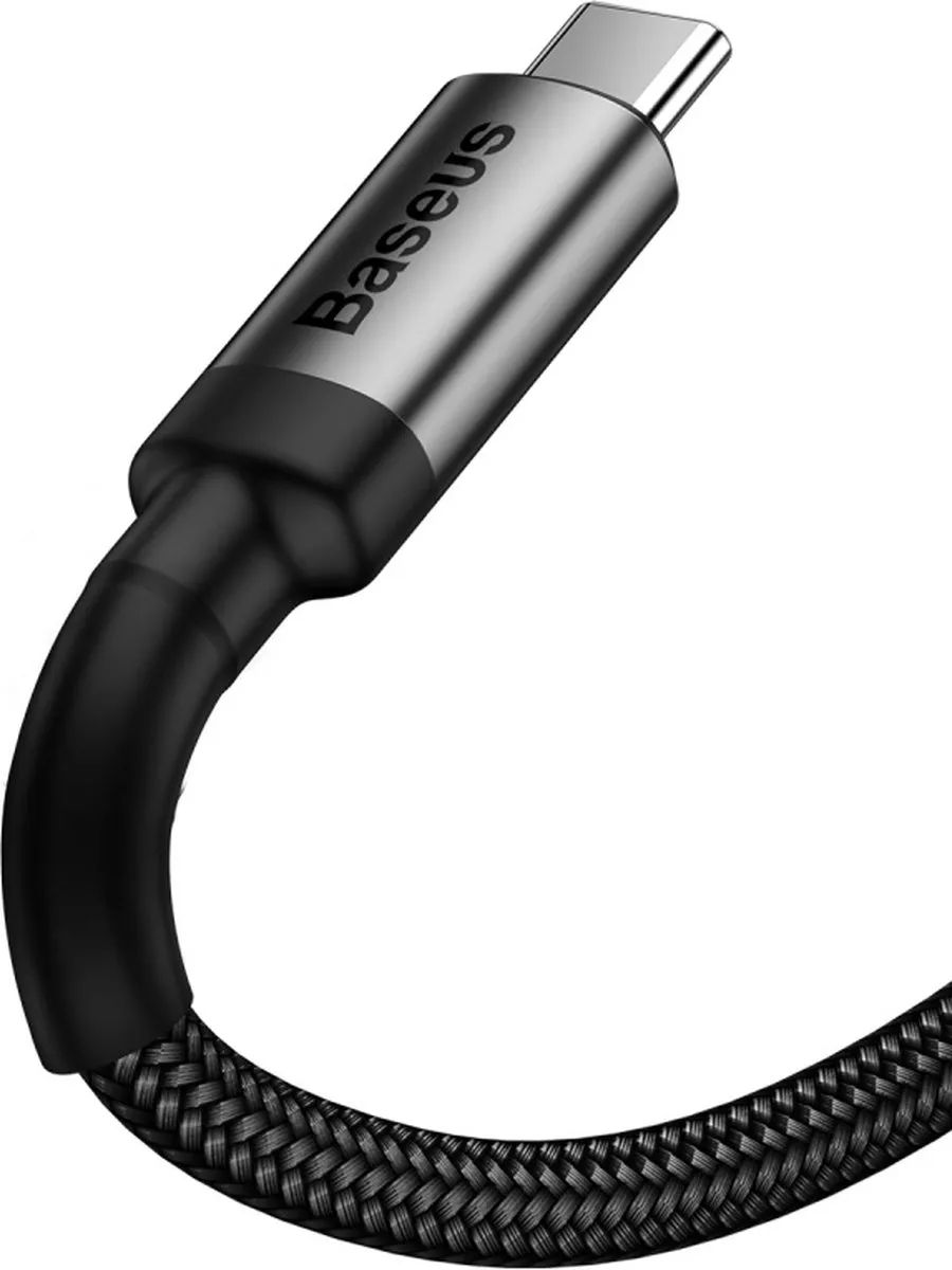 Baseus PD3.1 Cafule Series DP3.1 100W USB-C Kabel 1m - Space Gray