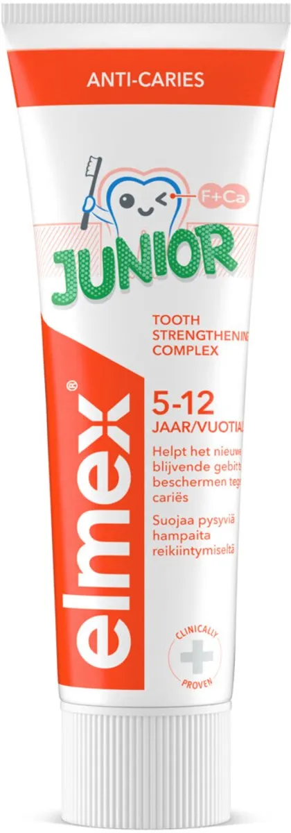 Elmex Junior Tandpasta 75ml - 20 Stuks