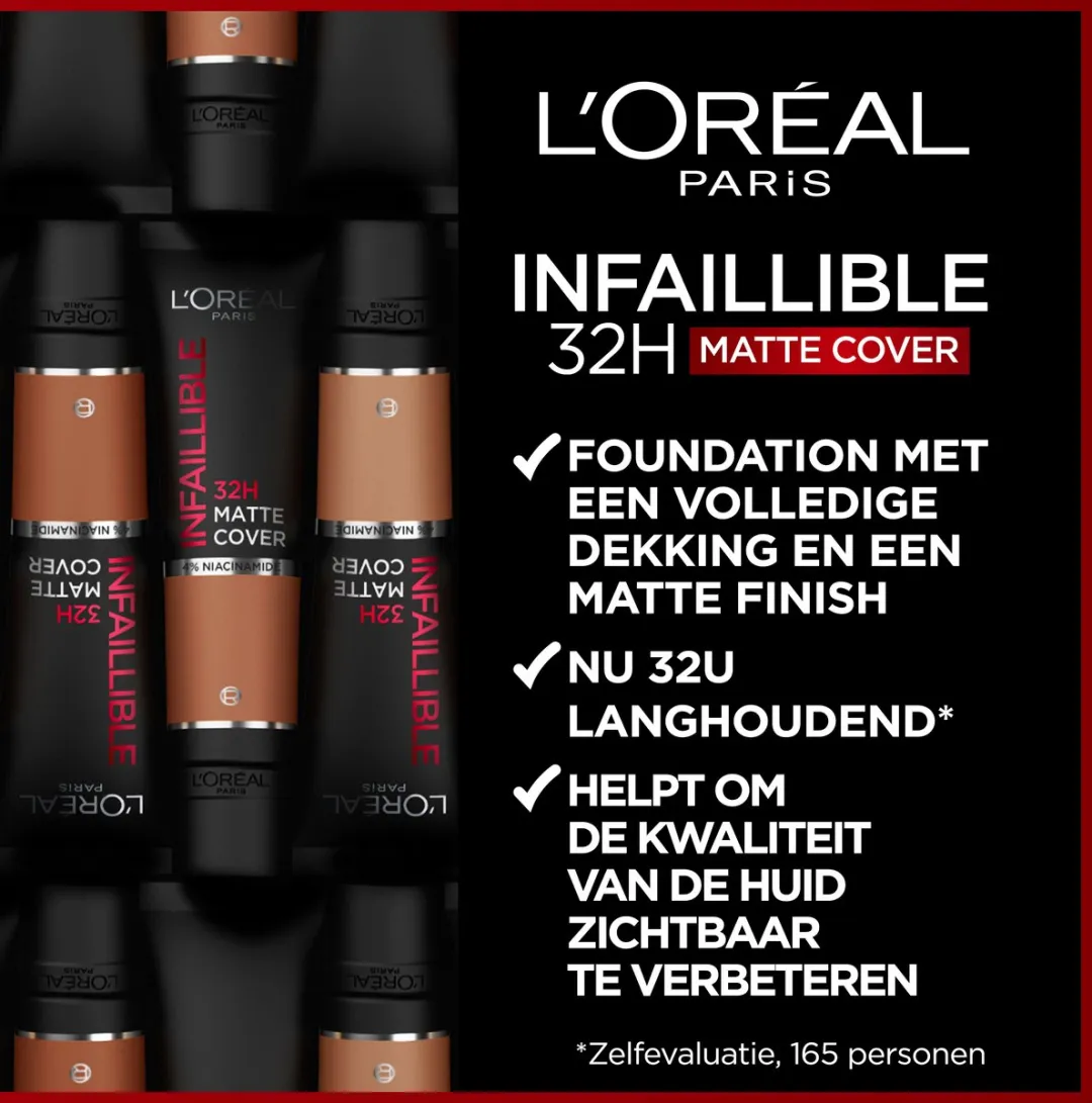 L'Oréal Paris Infaillible 32H Matte Cover Foundation 175 - 30ml