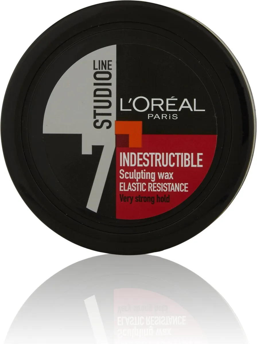 L'Oréal Paris Studio Line Indestructible Gel Sculpting Wax Extra Sterke Fixatie - 6x75ml