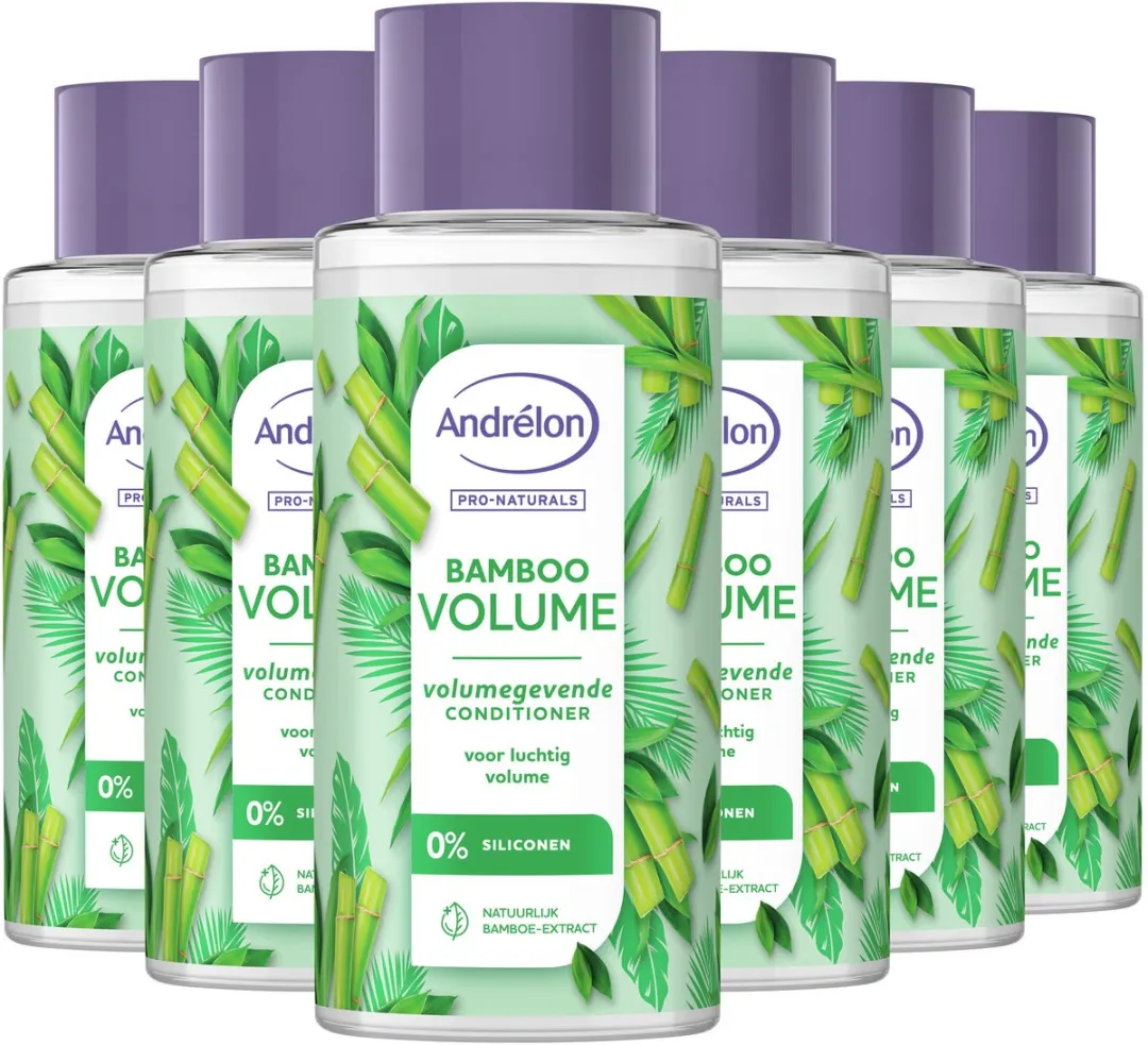Andrélon Conditioner Bamboo Volume 6x400ml
