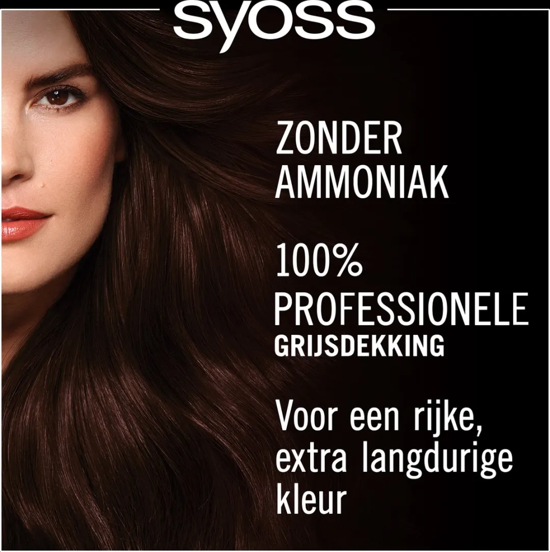 SYOSS Oleo Intense 4-15 Haarverf Kastanjebruin 115ml
