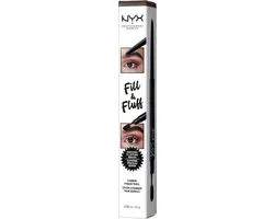 NYX Fill & Fluff Wenkbrauwpotlood Ash Brown - 1g - afbeelding 6 van 6