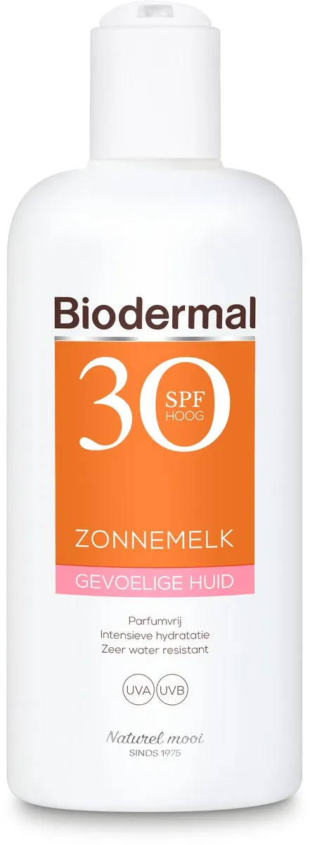 Biodermal Zonnebrand Gevoelige Huid SPF 30 - 200ml