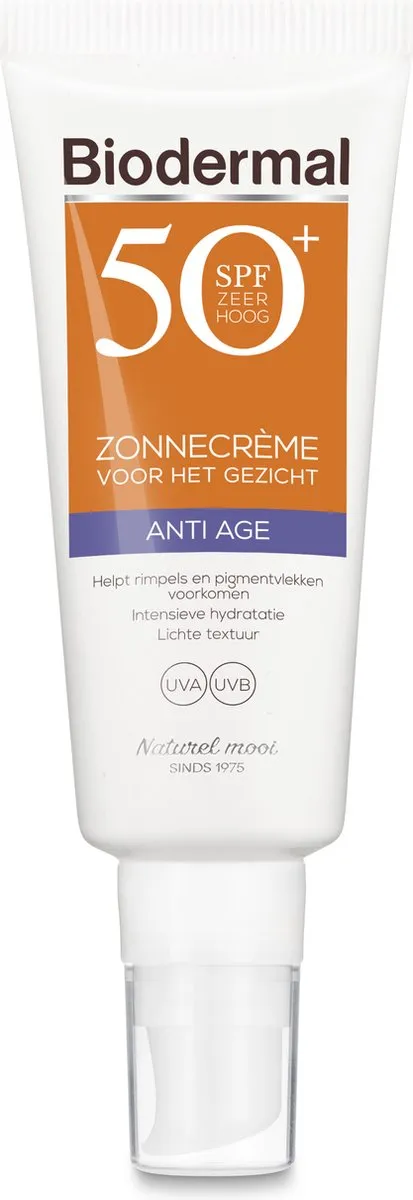 Biodermal Anti Age Zonnecrème Gezicht SPF 50