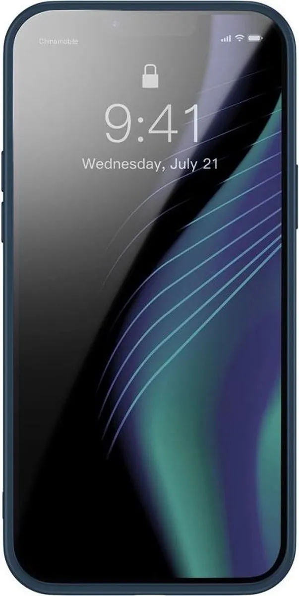 Baseus TPU Hoesje iPhone 13 Pro Max ARJT000513 - Blauw/Transparant