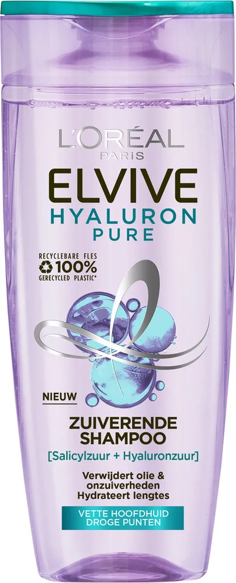 L'Oréal Paris Elvive Hyaluron Zuiverende Shampoo 250ml