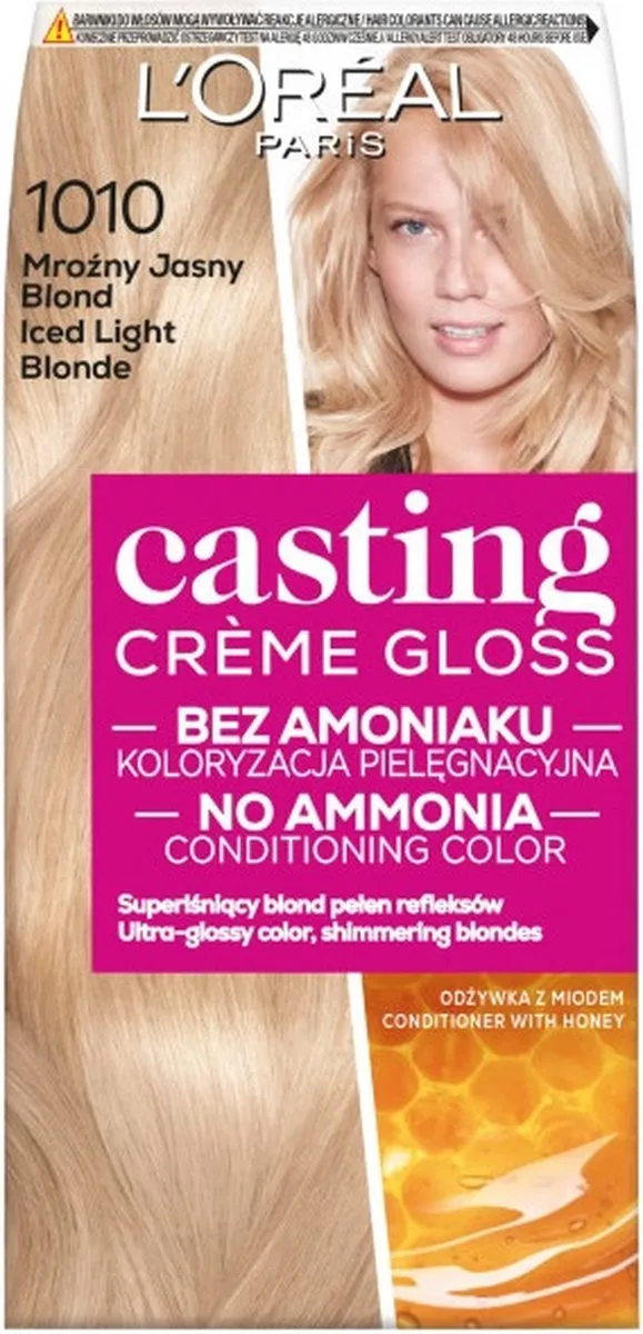 L'Oréal Paris Casting Crème Gloss 1010 Light Ice Blonde 180ml