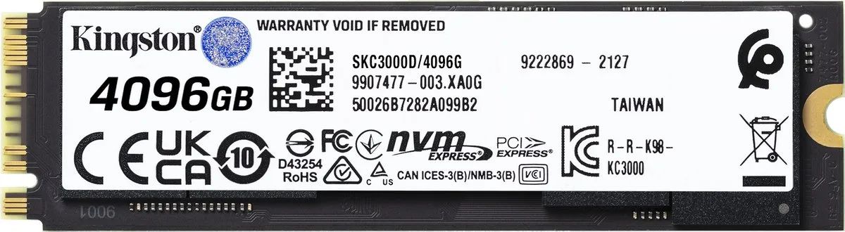 Kingston KC3000 4TB SSD