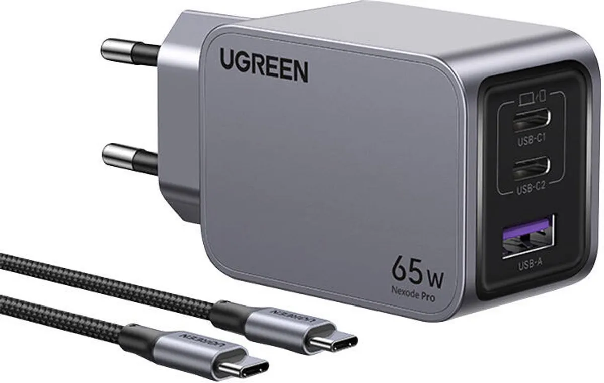 Ugreen 65W Nexode Pro Wandlader