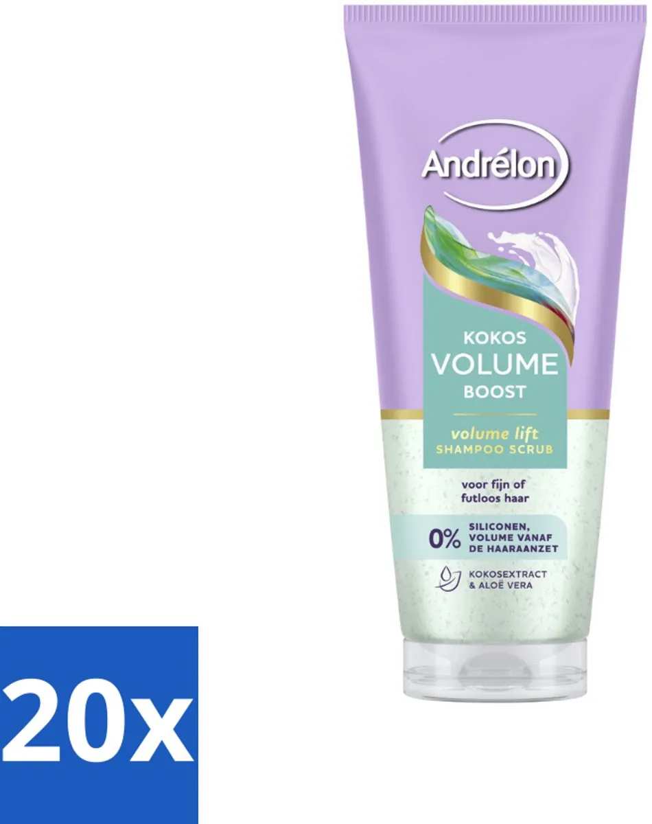Andrélon Kokos Volume Boost Shampoo Scrub 200ml
