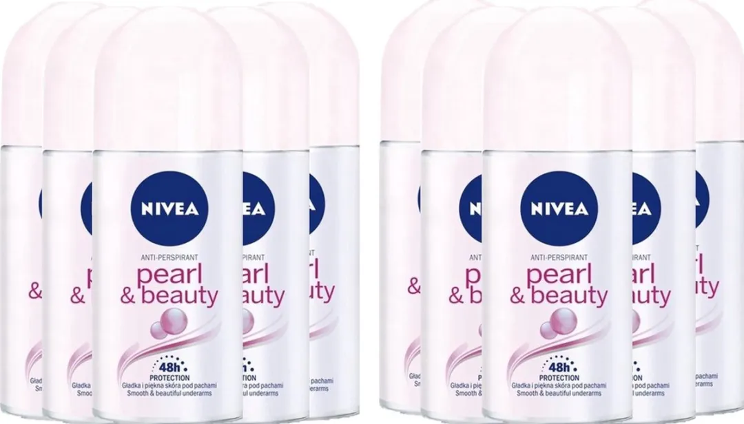 NIVEA Deo Roller Pearl & Beauty 500ml - 10 Stuks