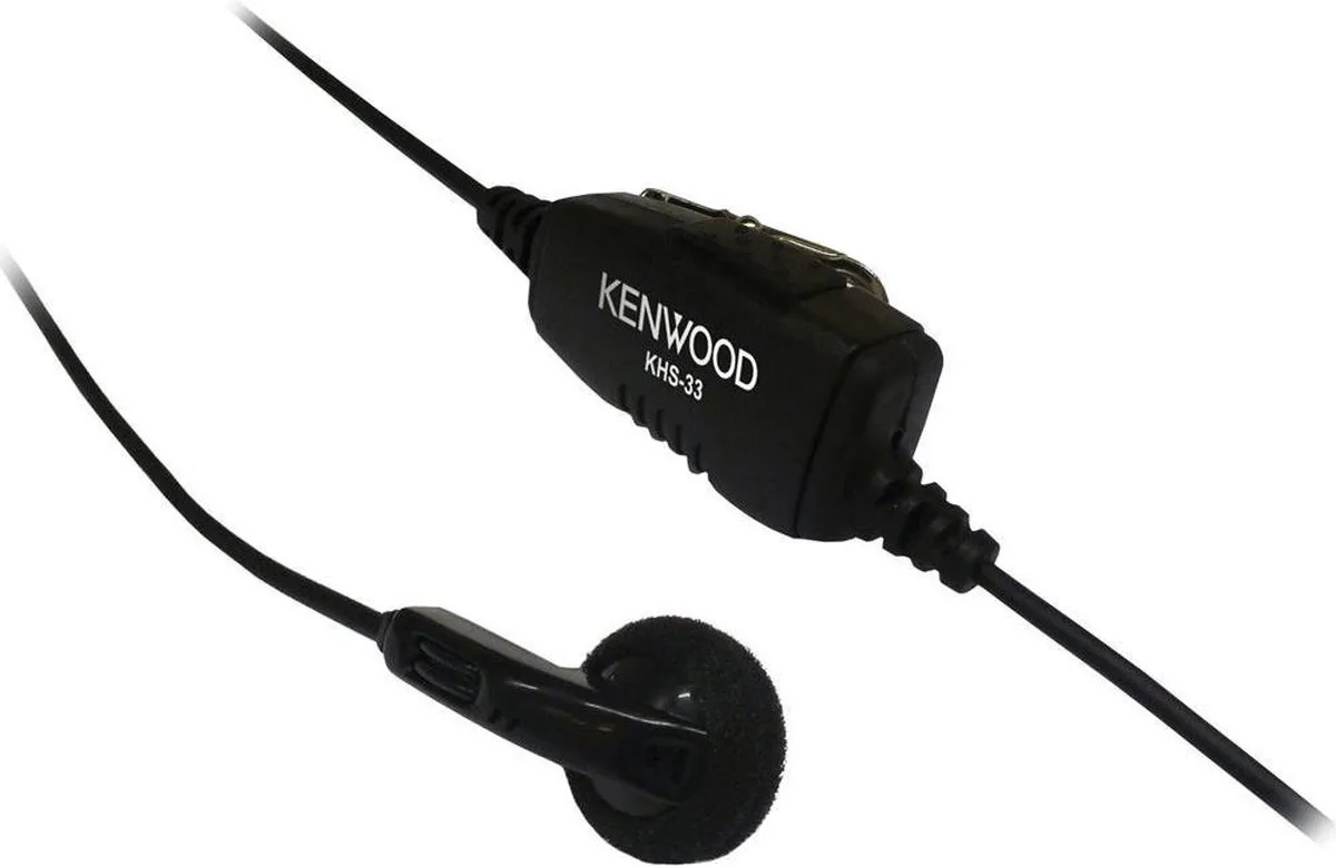 Kenwood KHS-33 In-ear Headset - Kleurloos