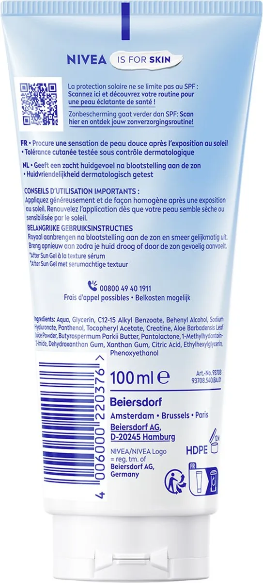 NIVEA SUN After Sun Gel-Serum 100ml