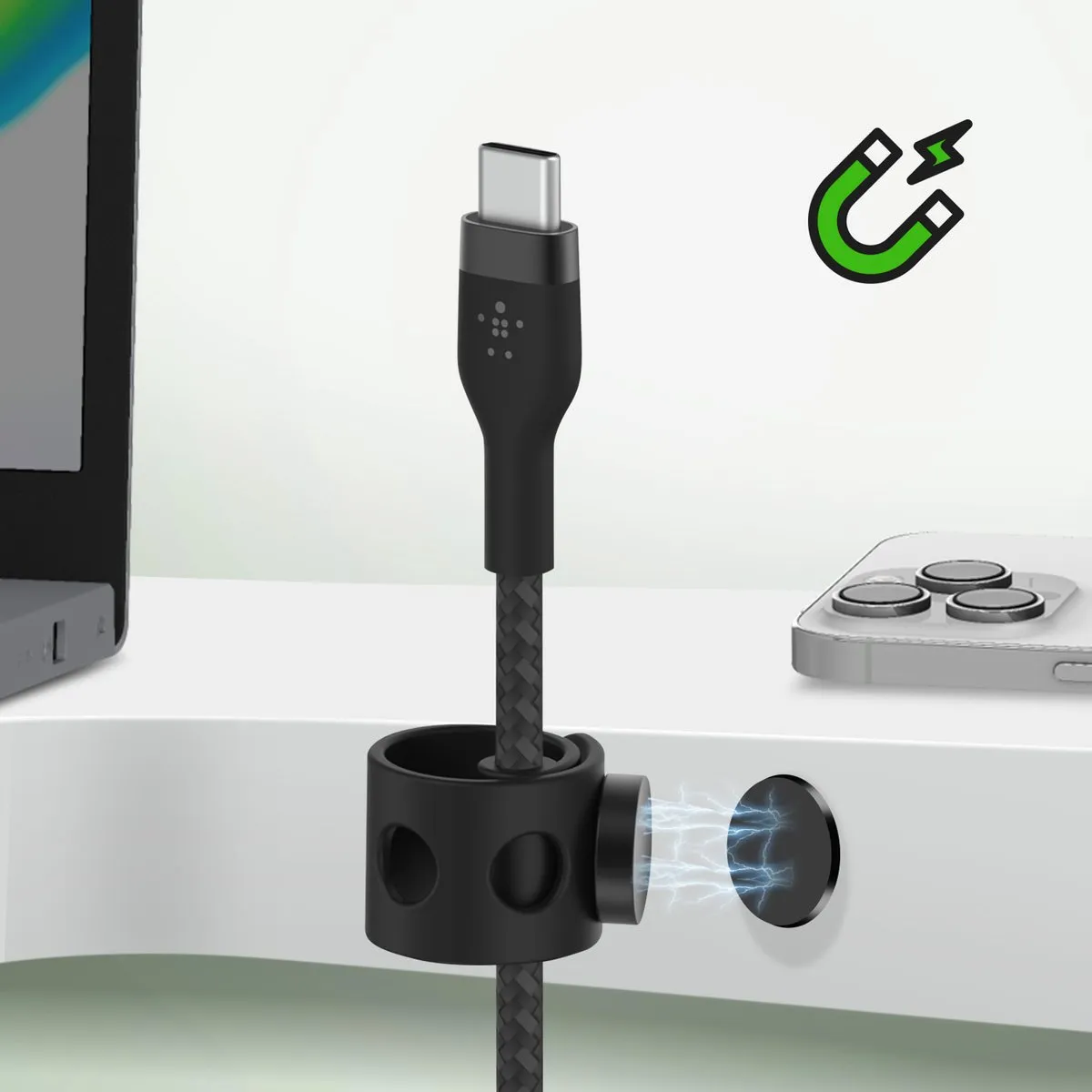 Belkin Boost Charge USB-C naar Lightning 1m - Zwart