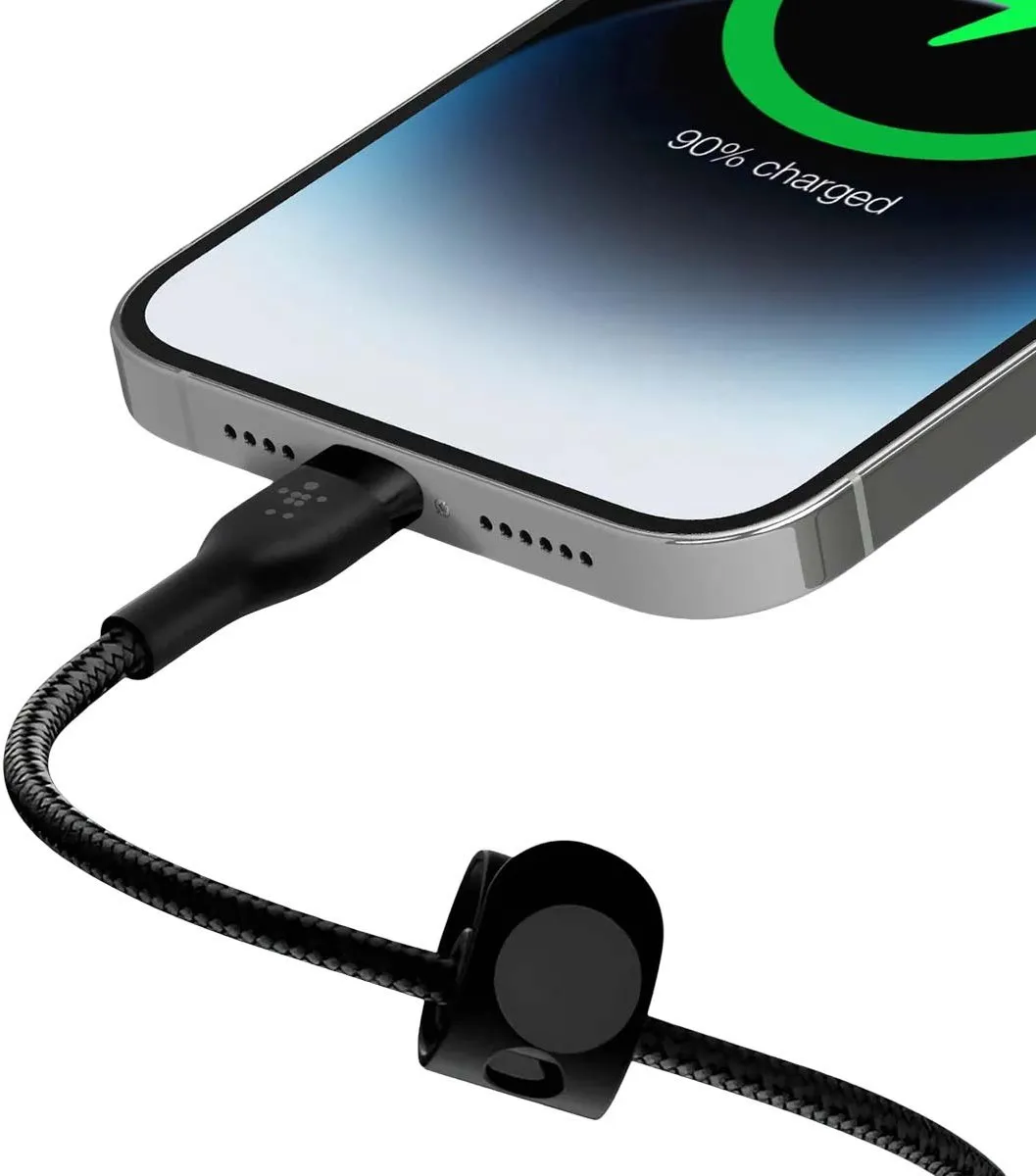 Belkin Boost Charge USB-C naar Lightning 1m - Zwart