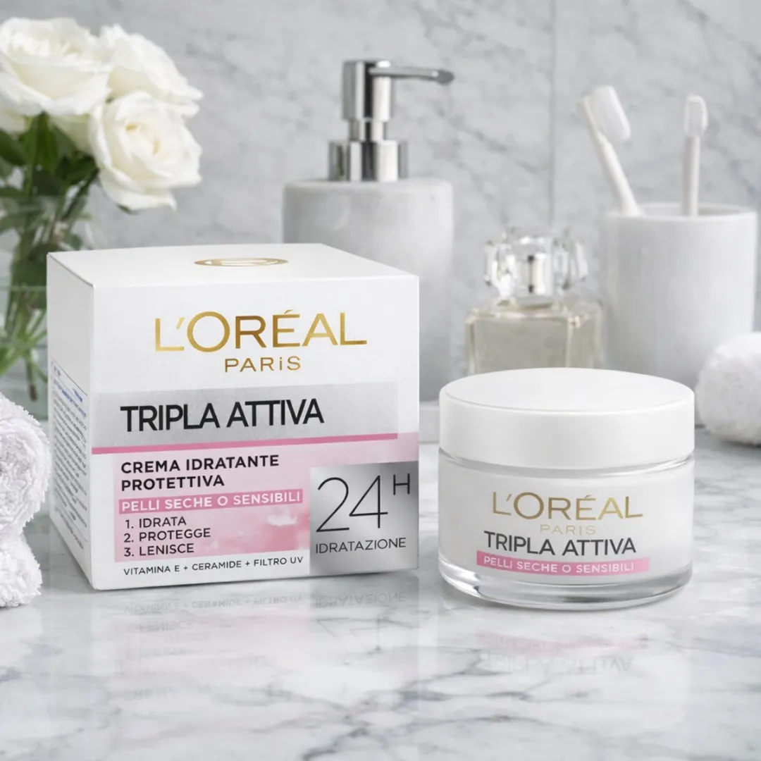 L'Oréal Paris Nivea Triple Active Multi-Beschermende Hydraterende Crème 50ml