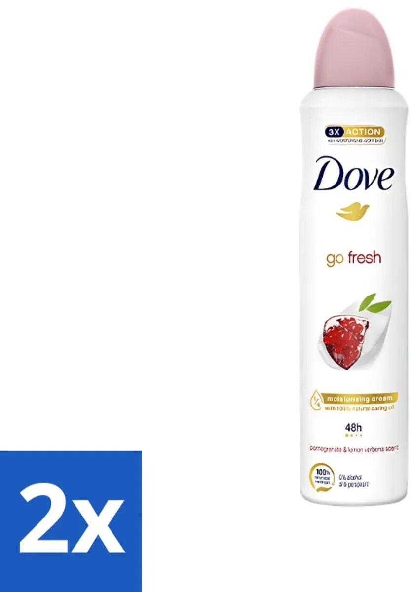 Dove Deodorant Spray Go Fresh Granaatappel Citroenverbena 500ml