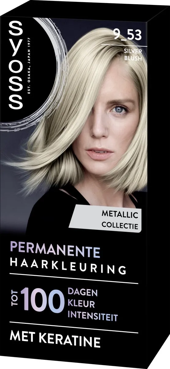 SYOSS Permanent Haarkleuring 9-53 Silver Blush - 115ml