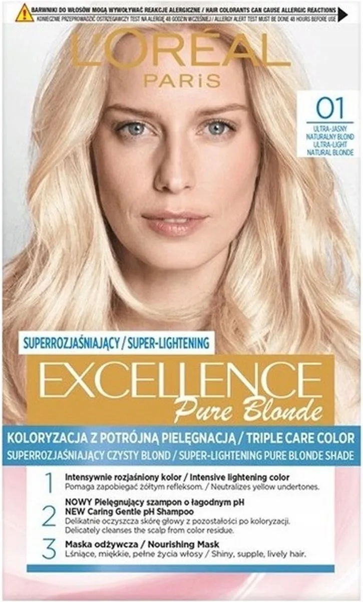 L'Oréal Paris Excellence Crème Haarverf 0.1 Super Licht Natuurlijk Blond