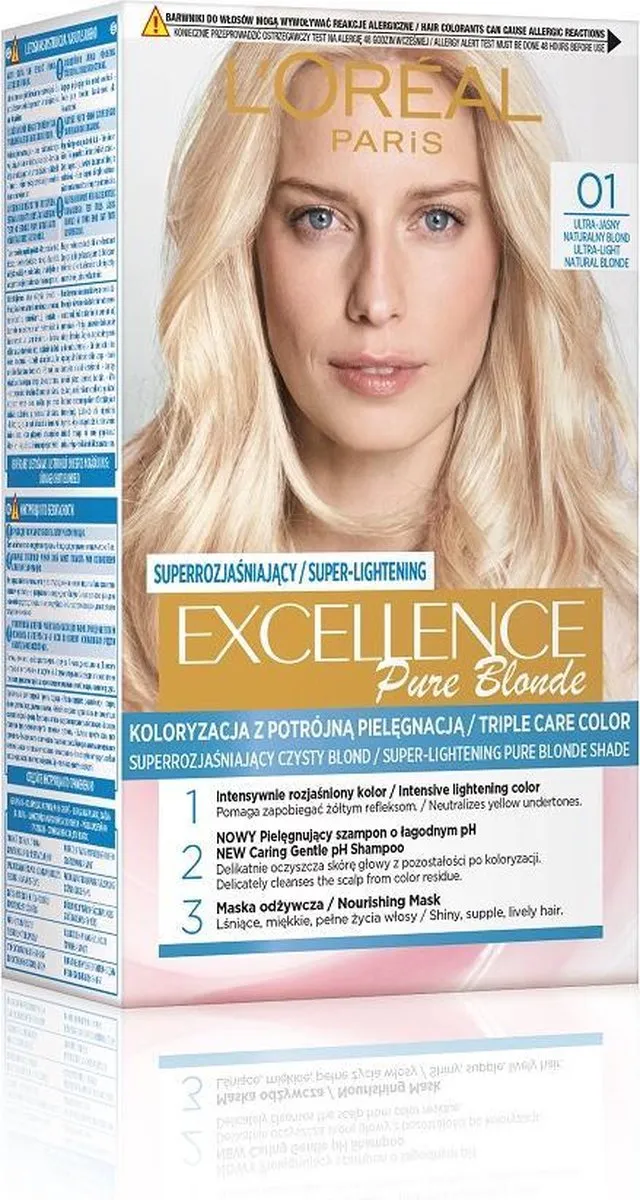 L'Oréal Paris Excellence Crème Haarverf 0.1 Super Licht Natuurlijk Blond