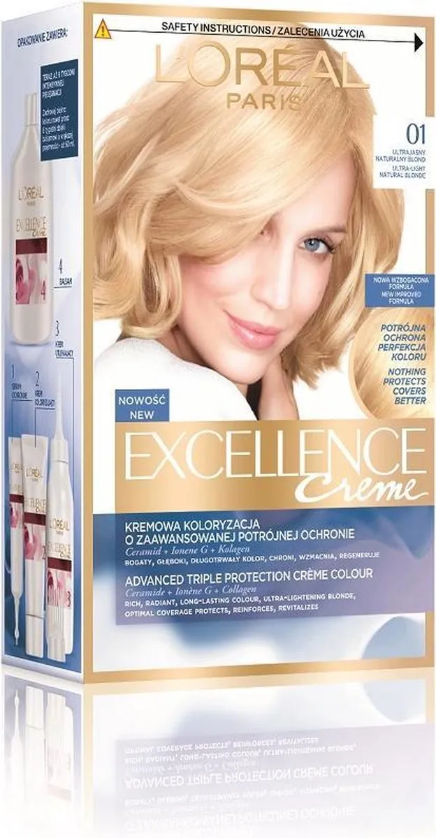 L'Oréal Paris Excellence Crème Haarverf 0.1 Super Licht Natuurlijk Blond