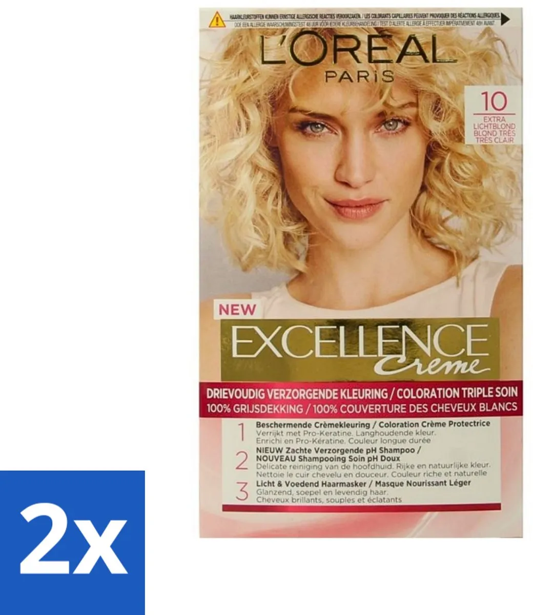 L'Oréal Paris Excellence Crème 10 Extra Lichtblond