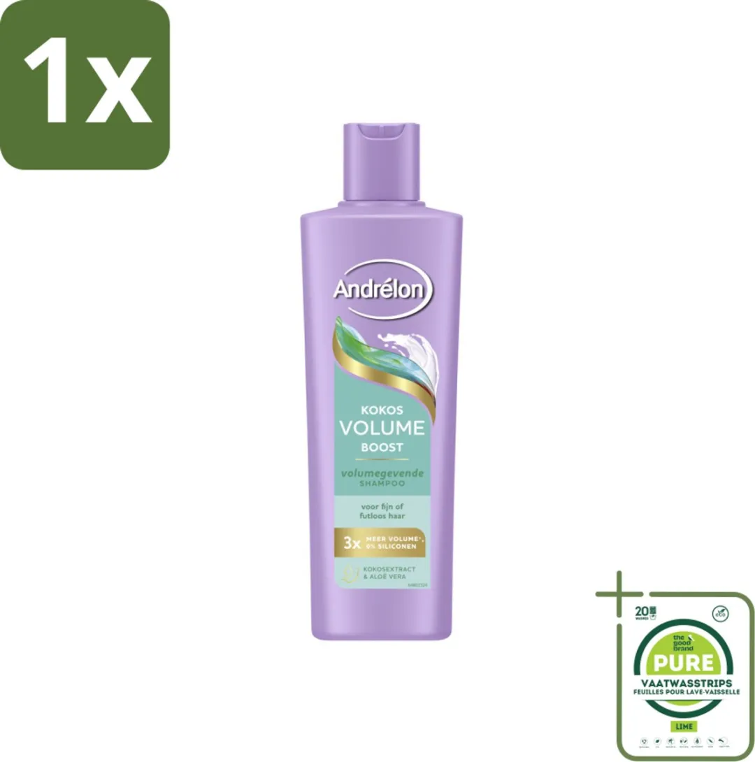 Andrélon Kokos Volume Boost Shampoo 250ml