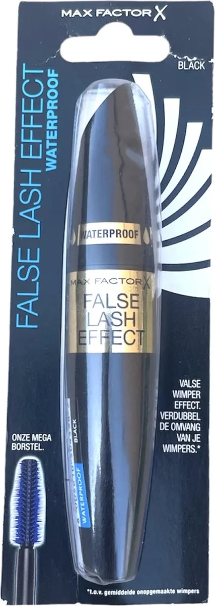 Max Factor False Lash Effect Waterproof Mascara Zwart 13.1ml