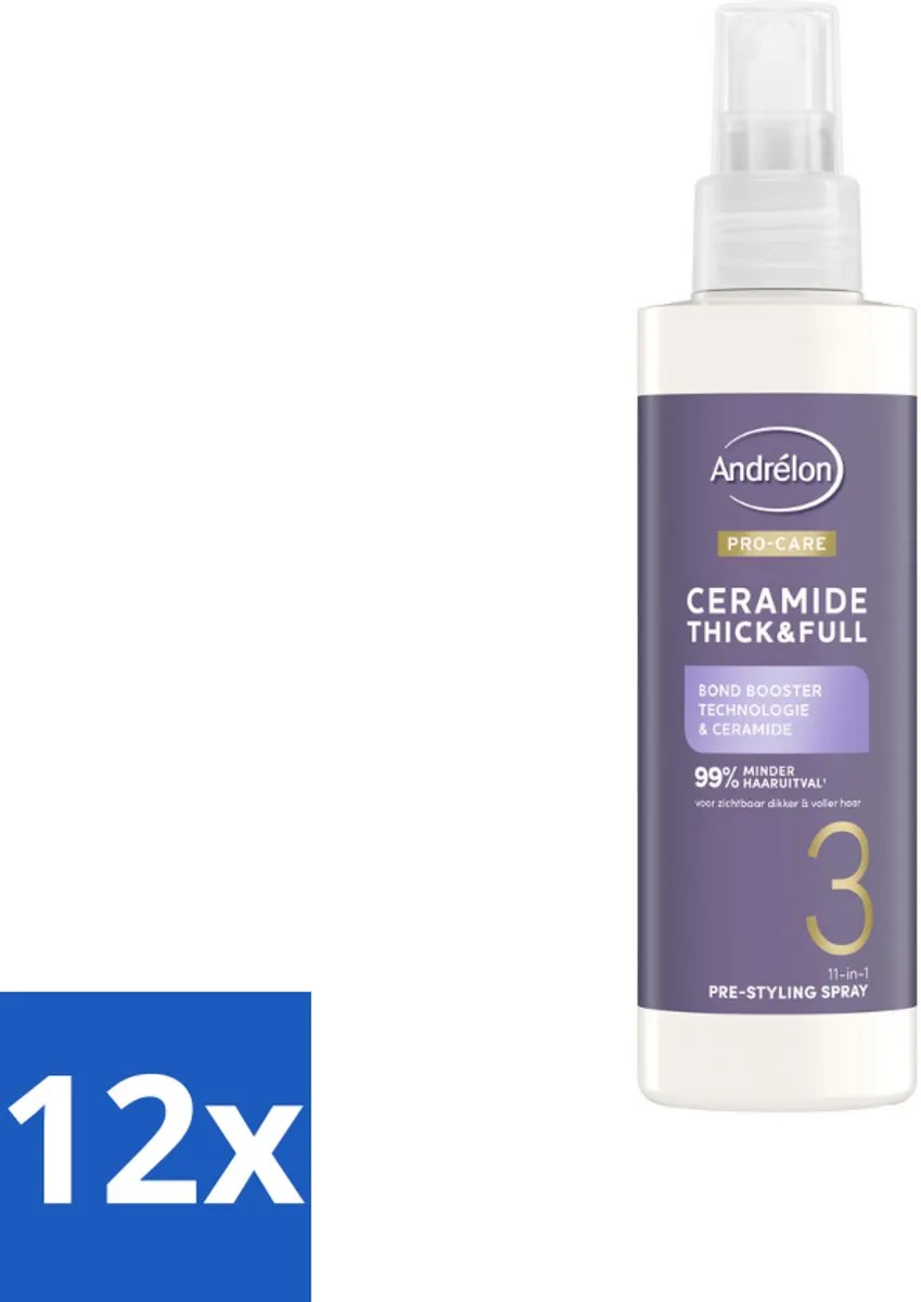 Andrélon Pro Care Leave-In Spray Ceramide Thick & Full 200ml