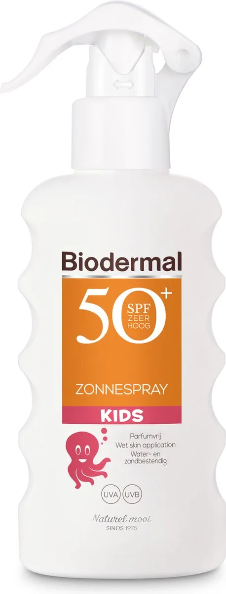 Biodermal Zonnebrand Kind Zonnespray SPF 50+ 175ml