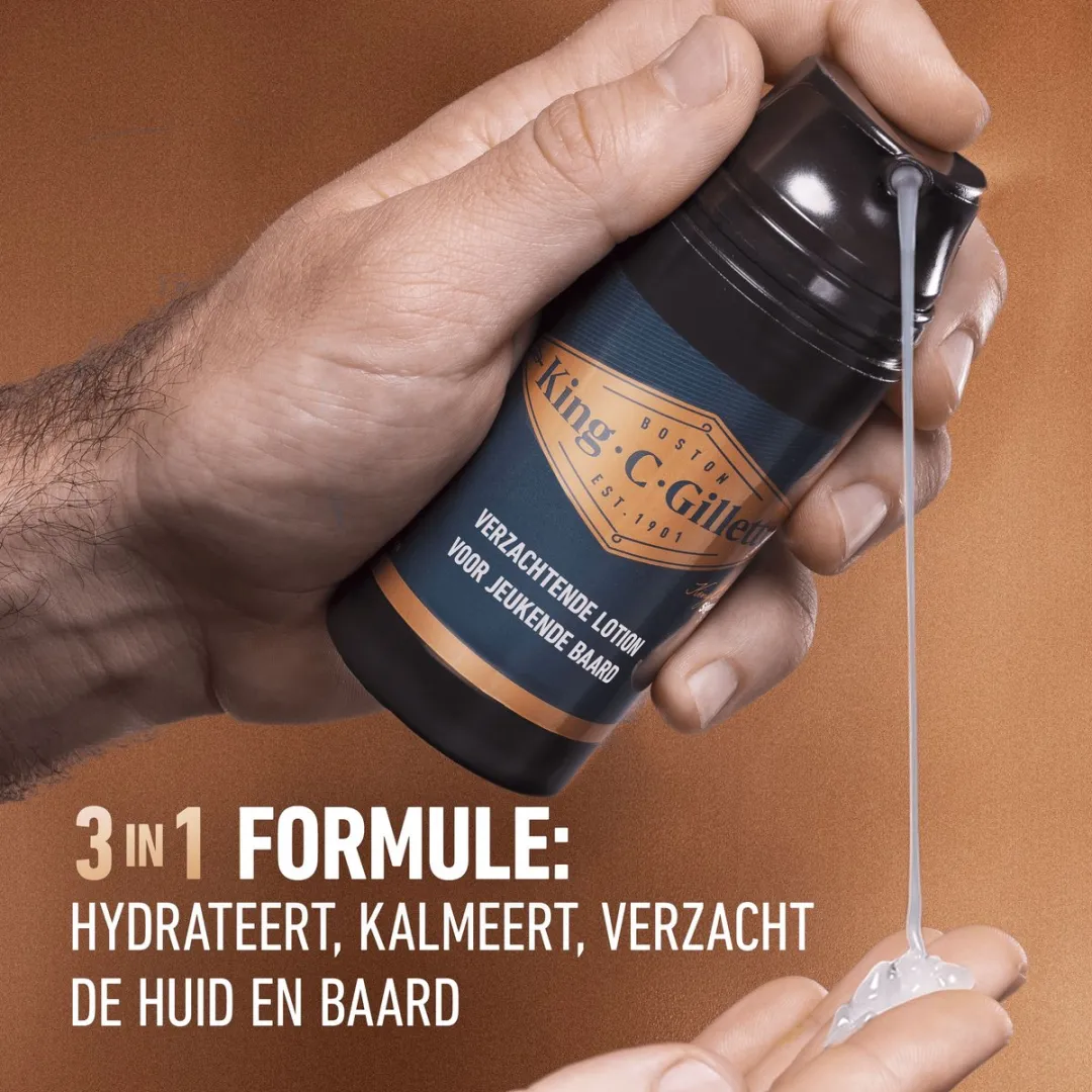 Gillette King C Gillette Verzachtende Lotion 100ml - afbeelding 4 van 6