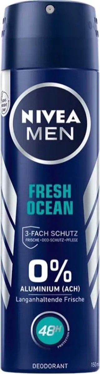 NIVEA MEN Fresh Ocean Deodorant Spray 150ml