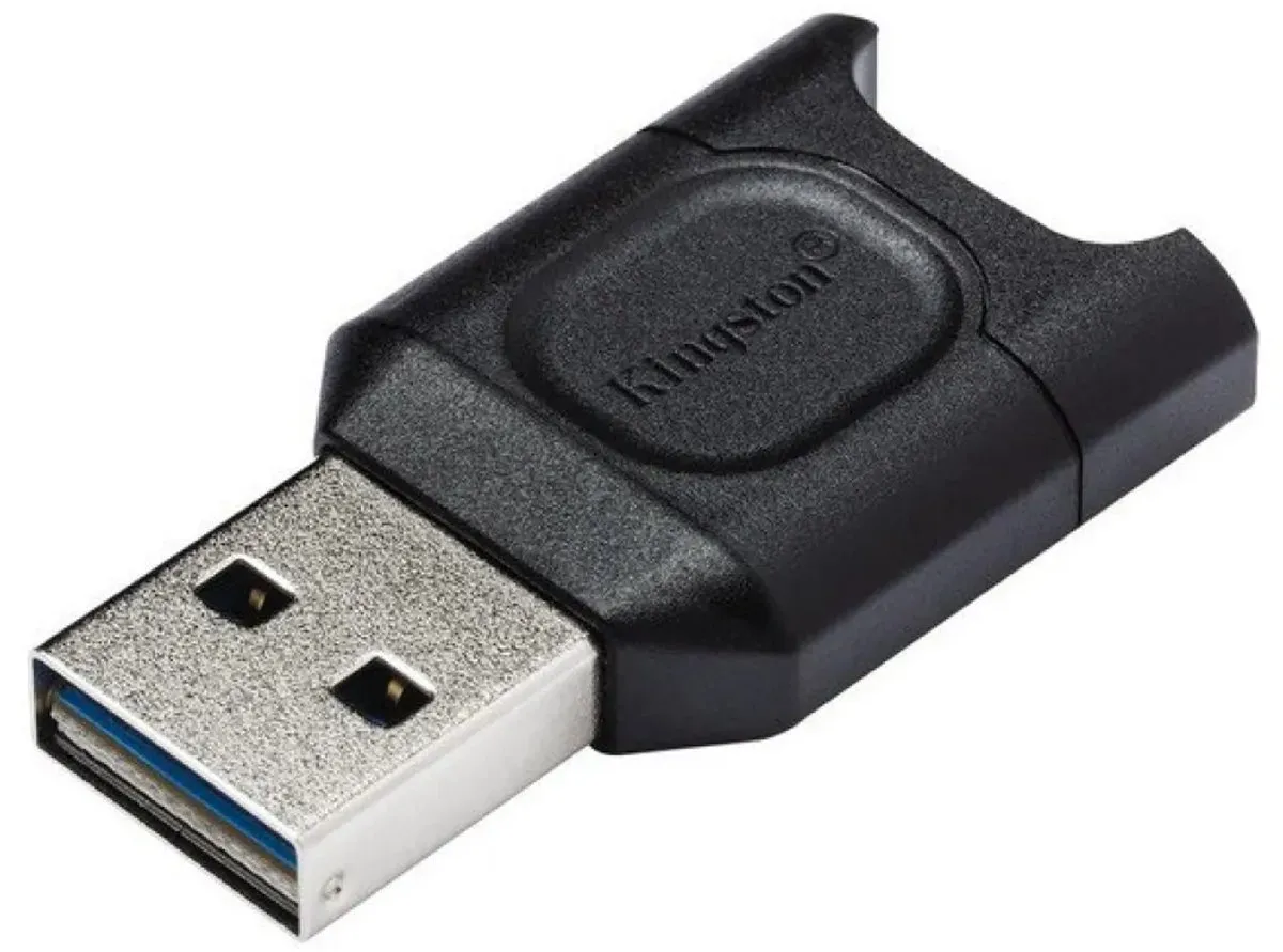 Kingston MLPM USB Card Reader - Zwart