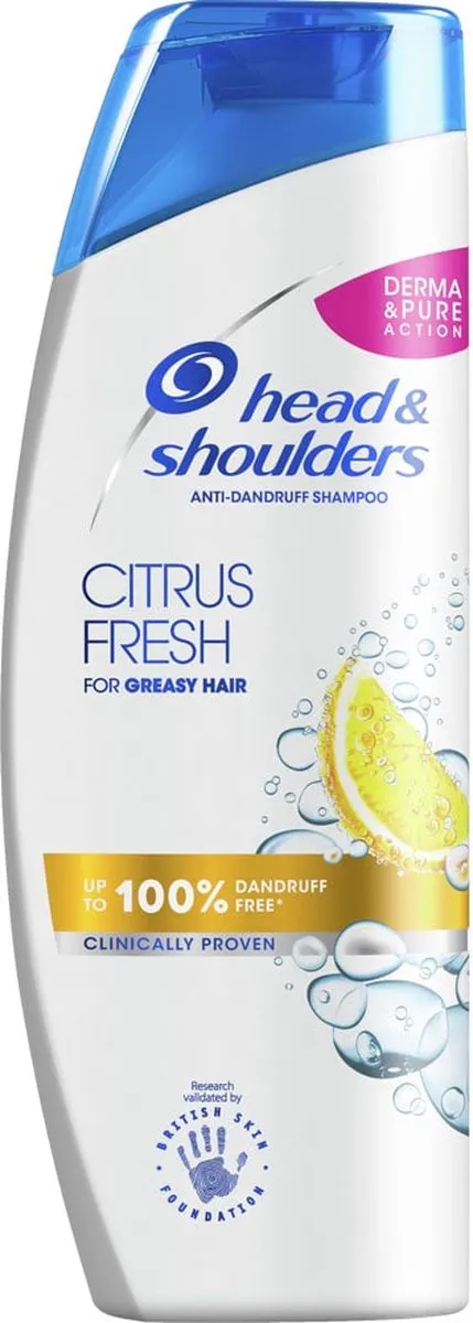 Head & Shoulders Citrus Fresh Shampoo - 6x250ml