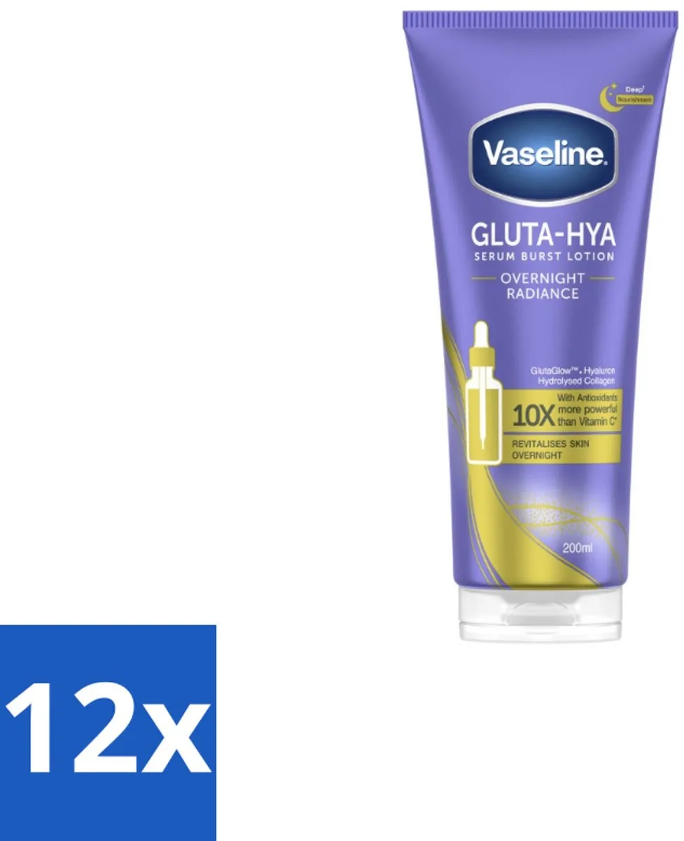 Vaseline Gluta-Hya Serum Overnight Radiance 200ml