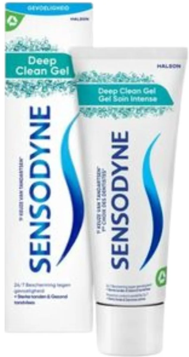 Sensodyne Deep Clean Gel Tandpasta 75ml - 10 Stuks