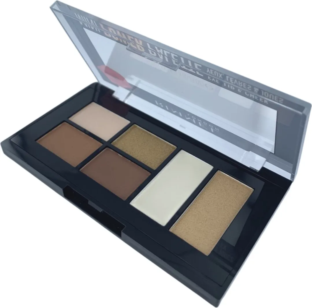 Rimmel London Mini Power Palette 002 Sassy - Oog/Lip/Wang - 6.8g