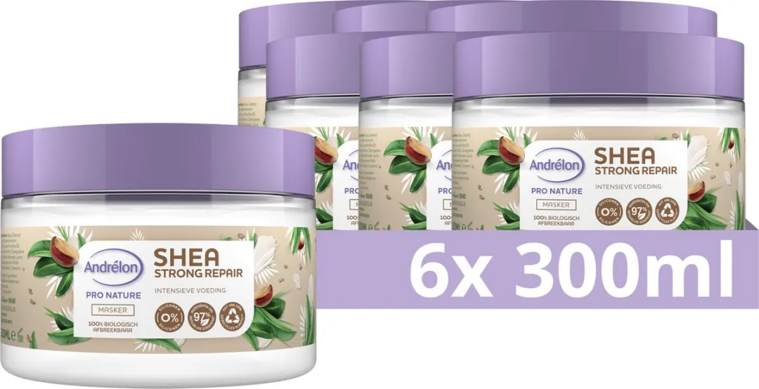 Andrélon Pro Nature Haarmasker Shea Strong Repair