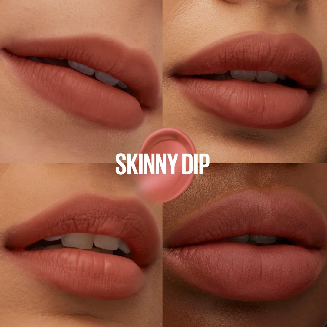 Maybelline New York Superstay Teddy Tint Lippenstift Skinny Dip - 5ml