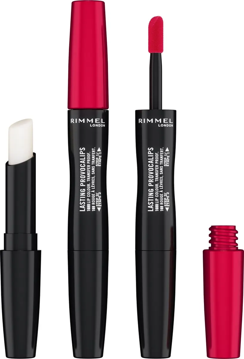Rimmel London Lasting Provocalips Lippenstift 500 Kiss The Town Red