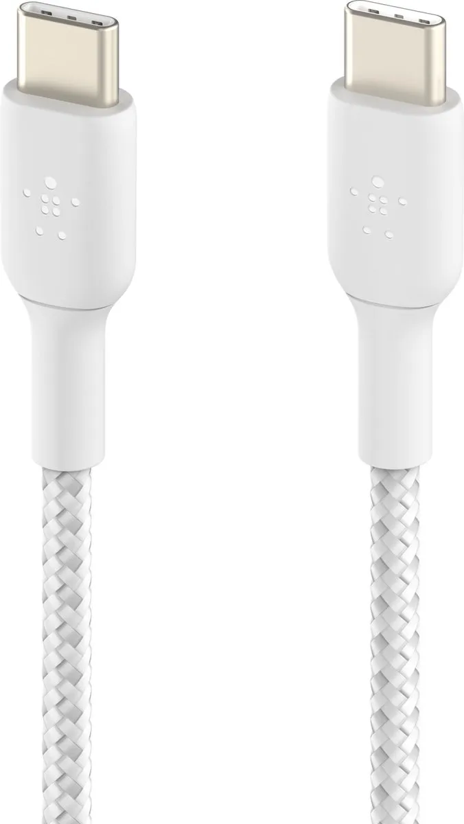 Belkin BoostCharge CAB004BT1MWH2PK USB-C Kabel - 1m - Duo Pack