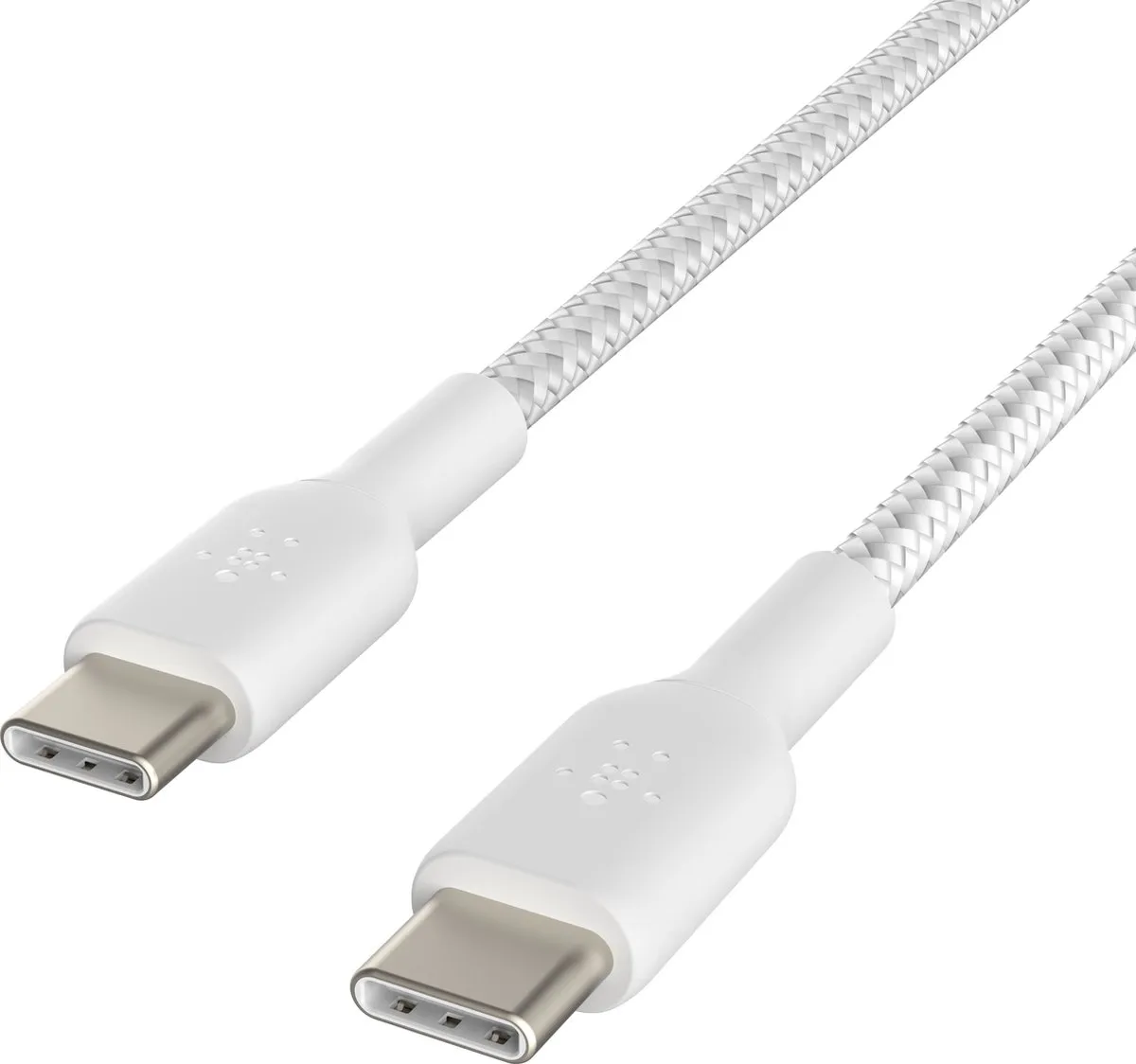 Belkin BoostCharge CAB004BT1MWH2PK USB-C Kabel - 1m - Duo Pack