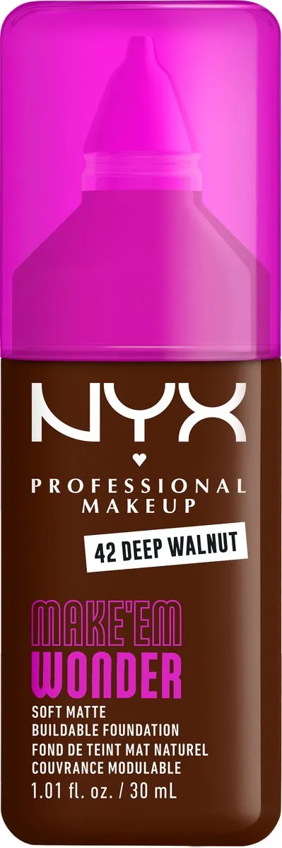 NYX Make 'EM Wonder Foundation Deep Walnut