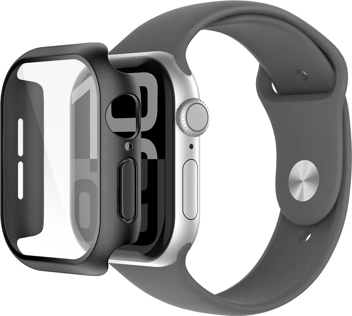 Belkin Screenprotector + Bumper voor Apple Watch Series 10 42mm - Transparant