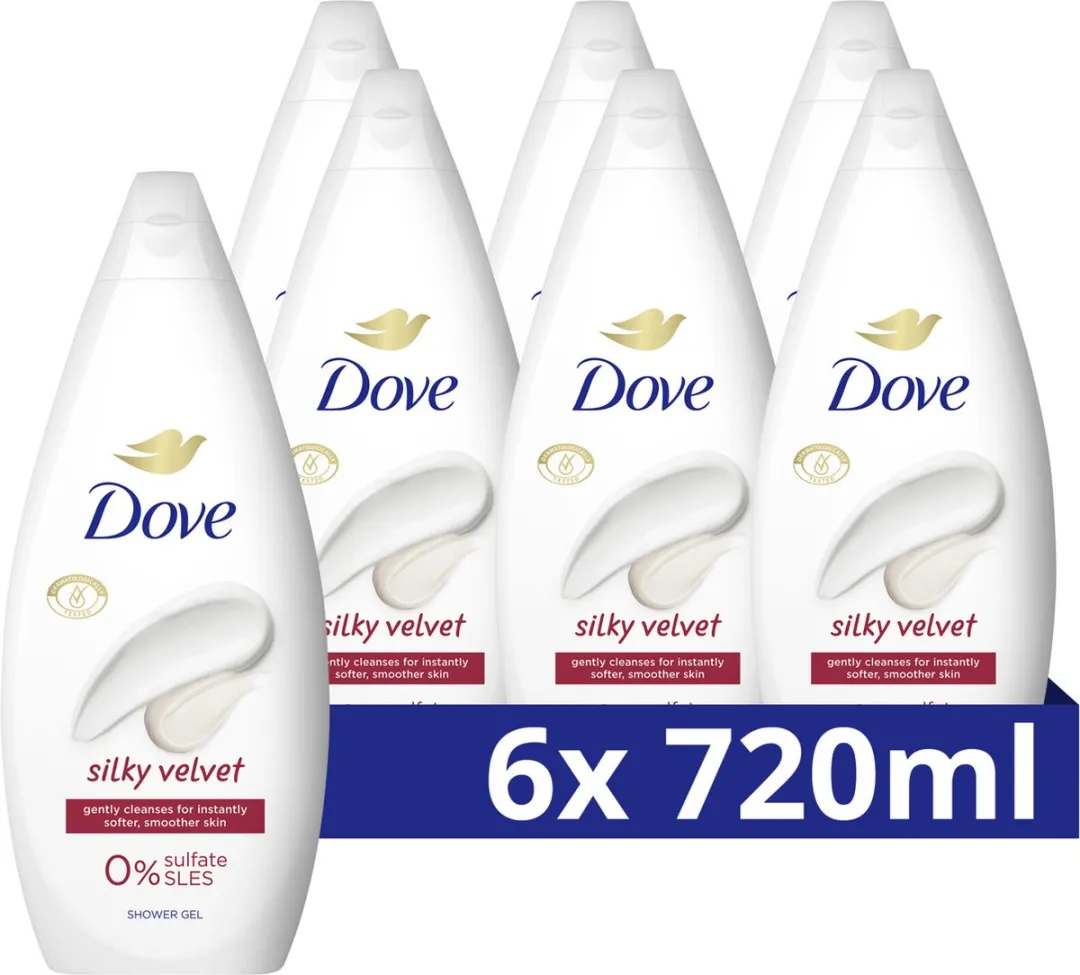 Dove Essential Care Silky Velvet Douchegel